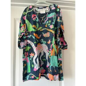 Gretchen Scott “Animal Kingdom” Print Shift Dress Size 4-6